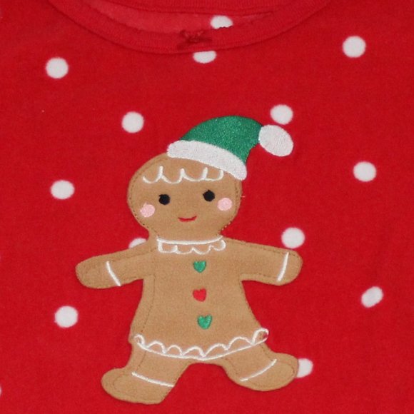 COPY - 🌈Carters Gingerbread Man Nightgown polka Dot-Red - Picture 6 of 8